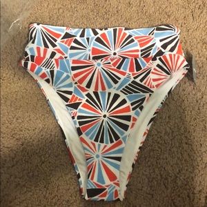 NWT Aerie High waisted high cut cheeky bottoms